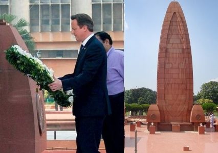 David Cameron (U.k Prime Minister) described the Amritsar massacre as "a deeply shameful event in British history. But he didn't delivered an official apology.
