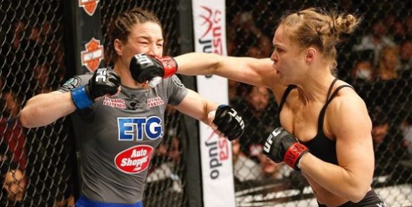 ronda rousey in action