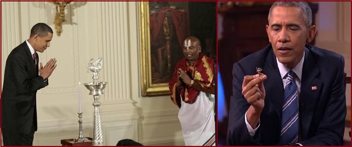 Barak Obama and Deewali