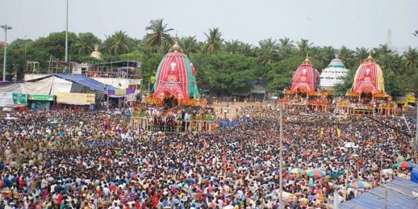 Jagannath Rath Yatra is the largest Rath Yatra in the world. 