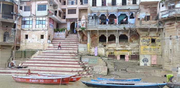 Ghats of Varanasi and Chausatthi Ghat 
