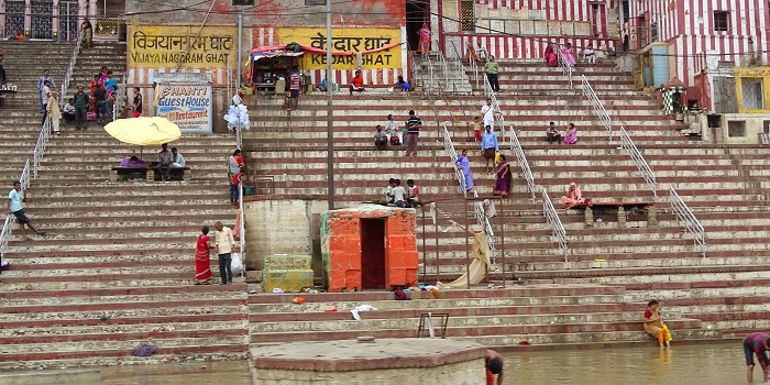 Ghats of Varanasi and Kedar Ghat