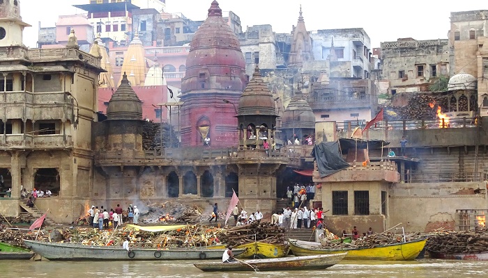 Ghats of Varanasi and Manikarnika Ghat