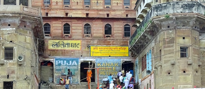 ghats of varanasi and lalita ghat
