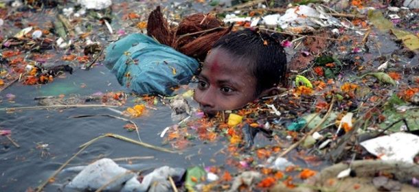 case study of river pollution in india