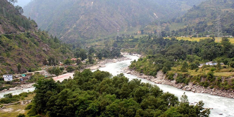 Nandprayag: Confluence of Alaknanda and Nandakini River. 