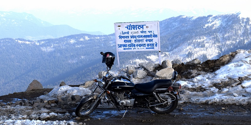Road to Chanshal Pass: Finally I reached the top of Chanshal Pass. Last two days were harsh but the result was sweet. 