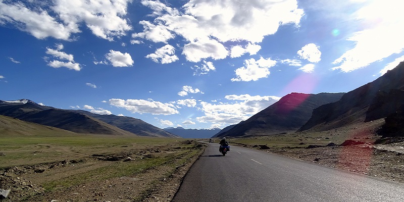 Manali-Leh Highway is the most common route used by travelers to reach Leh City. The highway is 490Km long and operational for 5 months in a year. 