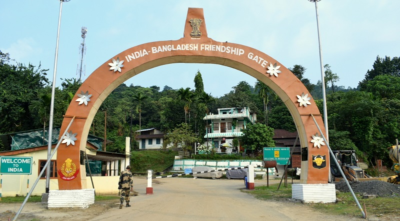 India Bangladesh Friendship Gate at Dawki