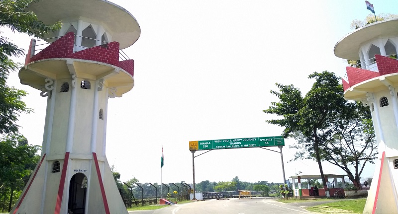 Karimganj ICP on India Bangladesh Border in Assam 