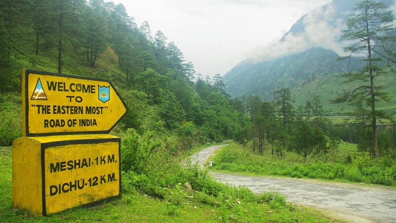 Kibitoo on India China Border In Arunachal Pradesh 