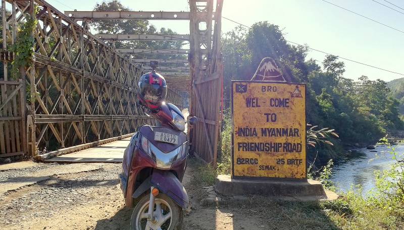Moreh on India Myanmar Border In Manipur 