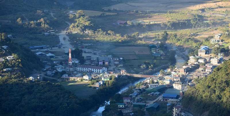 Bridge on Harhva River In Mizoram
