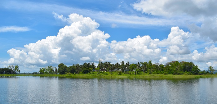 Damboor Lake In Tripura